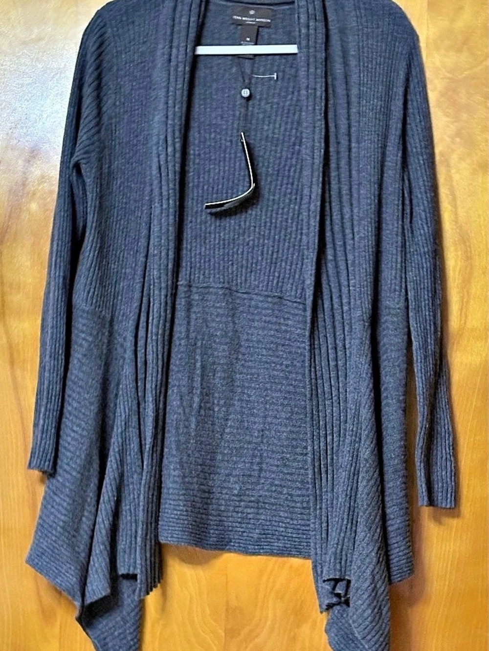 Fenn Wright Manson Open Front Cardigan in Gray Size 1X NWT